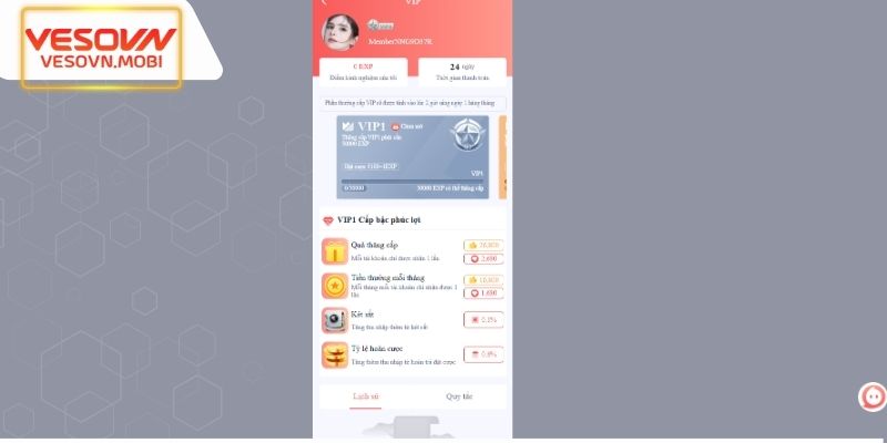 Lợi thế của nhà cái VESOVN